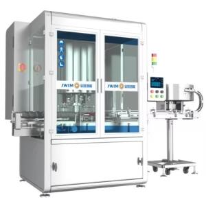 Buy cheap 8 Heads Automatic Capping Machine  FX-8AS 4.0KW 100ml-1L High Speed Pick And Place from wholesalers