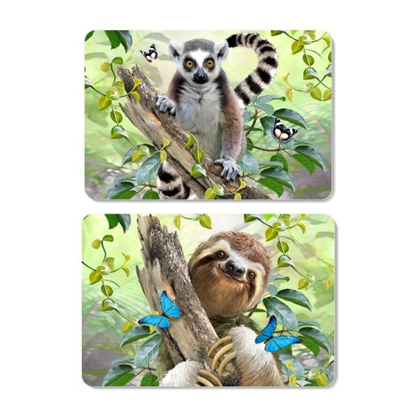 Buy cheap Animal 3D Lenticular Plastic Placemat For Promotion 28 * 38cm from wholesalers