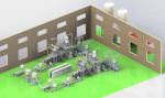 Raw Material full Automatic Feeding PVC compounding granulating line Co-kneader