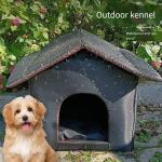 Enclosed And Waterproof Pet Carrier Cage Outdoor Warm And Waterproof Cat Dog