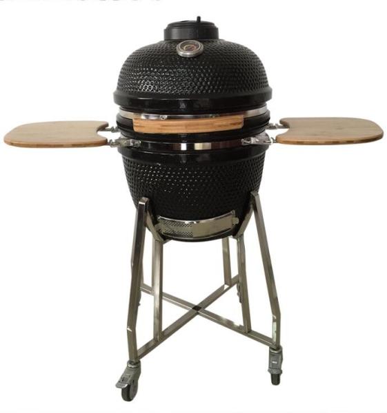 Buy cheap Medium 19 Inch Ceramic Egg Barbecue With Sideboards from wholesalers