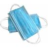 Buy cheap 3 Ply Non Woven Disposable Earloop Face Mask CE FDA Approved from wholesalers
