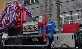 Buy cheap HTB250 Light Weight Oilfield Vehicle Pump With Flow Rate 13-80m³/H @ Pressure 10-35Mpa from wholesalers