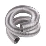 120V Voltage Plastic Flexible Aluminum Duct Hose for High Temperature Air