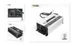 72V 15A Sealed Lead Acid Battery Charger 110V or 230Vac Max 88.2Vdc Charging