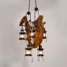 Buy cheap Antique Industrial Retro Wood E27 LED Ceiling Chandelier Lightin Creative LOFT Bar luminaire(WH-VP-241) from wholesalers