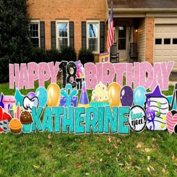 Buy cheap 4mm Corrugated Plastic Letter Yard Signs Polypropylene Die Cut Coroplast from wholesalers
