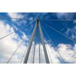 High Strength Steel Tension Rod System Customized Size For Bridge