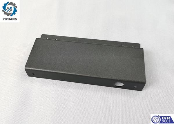 Precision Custom Sheet Metal Mounting Brackets 2mm Mild Steel Black Metal