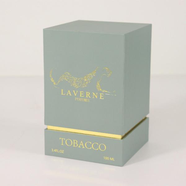 Buy cheap Custom Printed Logo Paper Cardboard Perfume Glass Bottle Gift Packaging Box With Foam Insert from wholesalers