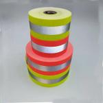 Hi Vis Red Blue Heat Transfer Reflective Tape For Clothing Fireproof Reflective