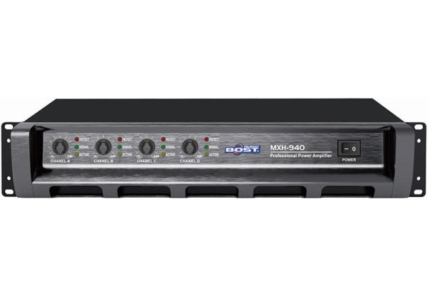 Buy cheap 4 channe 400W professional power pa amplifier MXH-940 from wholesalers