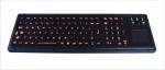 Illuminated USB Industrial Keyboard With Touchpad
