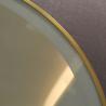 Buy cheap Stainless Steel Oval Framed Wall Mirror with LED Light Luxury Golden Color W60xH100cm from wholesalers