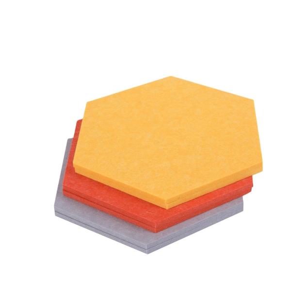 Buy cheap Beveled Edge Decor Hexagonal Acoustic Panels Sound Proof Wall Decorative from wholesalers