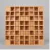 Buy cheap 100mm Thick Wood Acoustic Diffuser Panels E1 Grade For Sound Clarity from wholesalers