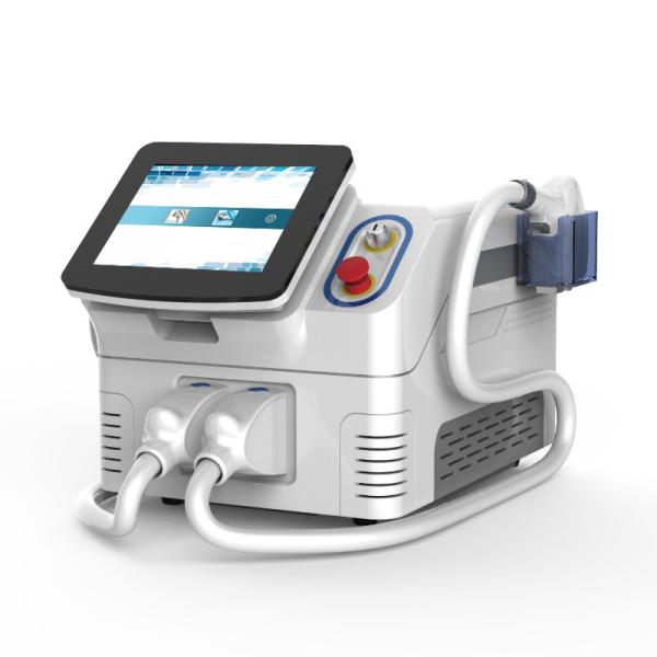 Buy cheap Portable 2 In 1 Professional Laser Hair Removal Equipment Plus E - Light IPL SHR OPT RF from wholesalers