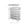 Buy cheap Steel Retail Store Shelving With Round Hole Peg Panel / Retail Shop Display Stands from wholesalers