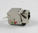 90 Degree Cat6 Cat5e Keystone Jack Rj45 Stp Shielded In Metallic Color