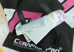Two Color Silk Screen Non Woven Tote Bags For Supermarket / Outdoor
