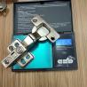 Buy cheap Two Hole SS201 Iron Heavy Duty Cabinet Metal Door Hinges Polished from wholesalers