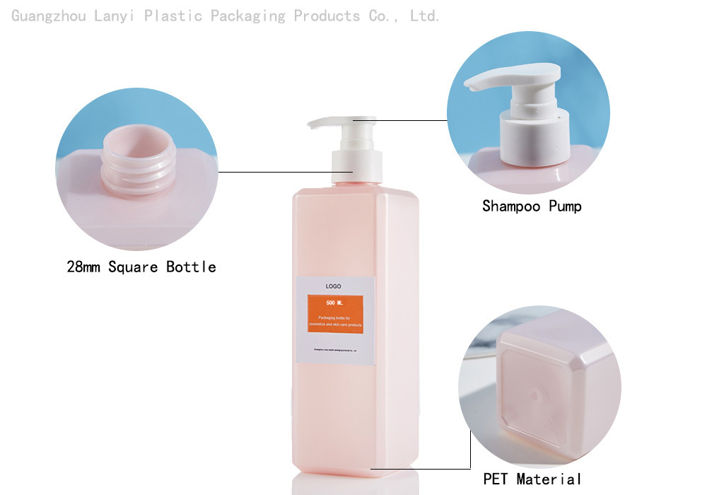 Shampoo Body Cream Shower 10.1oz Lotion Plastic Bottle