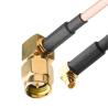 Buy cheap Rg316 High Power Coaxial Cable 3 Ghz Gold Body from wholesalers