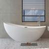 Buy cheap 80cm Height Acrylic Free Standing Bathtub High Glossy White Soaking Tub from wholesalers