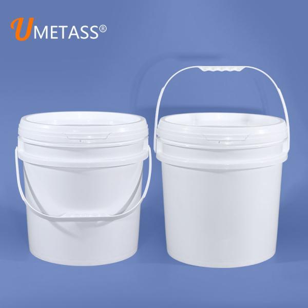 Food Grade Storage 15L 4 Gallon Plastic Bucket with Square Shape and Flat Spout