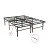 Buy cheap Customized Logo Heavy Duty Full Size Metal Mesh Frame Bed for School or Hotel Needs from wholesalers