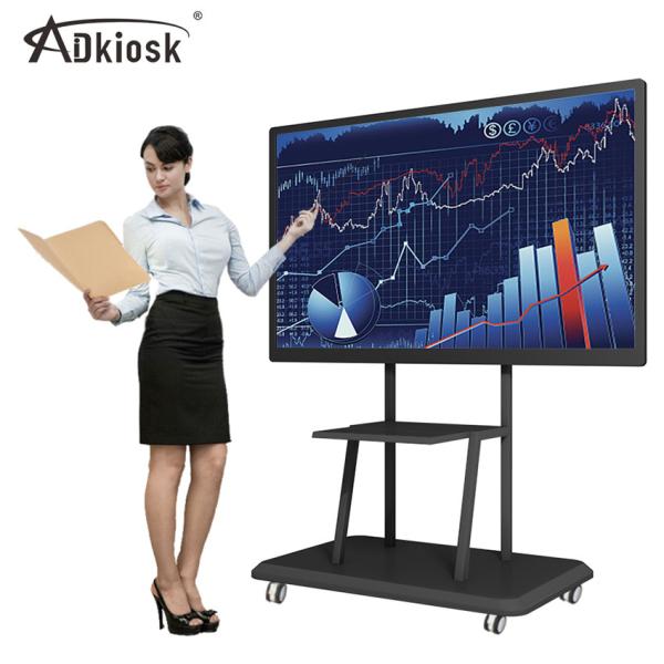 Buy cheap 178W USB2.0 Touch Screen Interactive Whiteboard 4K Resolution 55in 65in OPS from wholesalers
