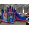 Buy cheap Disney Pink Princess Inflatable Bouncers With Slide 3 Years Warranty from wholesalers