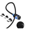 Buy cheap 90 Degree Nylon Braided Magnetic Data Cable , Magnetic Charging Cable Usb C from wholesalers