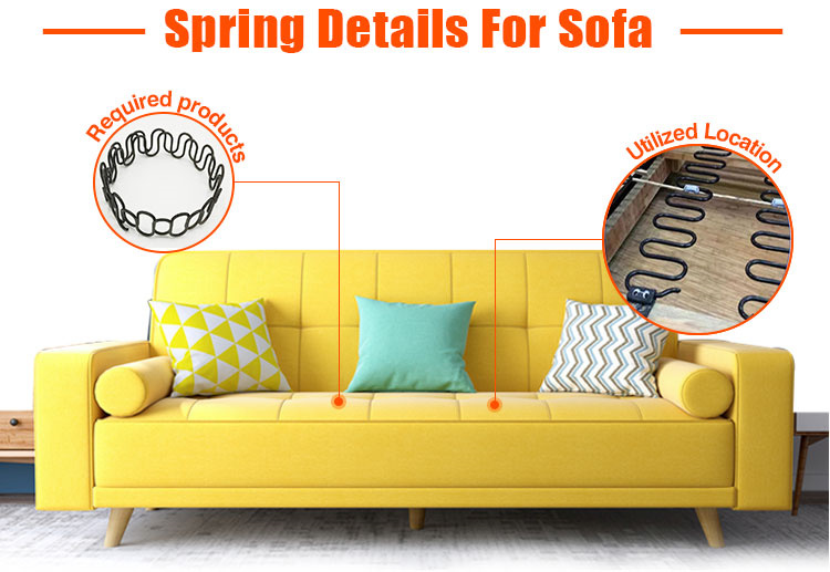 Zigzag Springs Sofa Seat Flat Springs Round Springs For Furniture