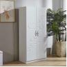 Buy cheap European Style Wooden Clothes Wardrobe Metal Hanger Nickel Plating Treatment from wholesalers