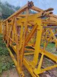 19-Year-Old Zoomlion 51-Meter Tower Crane Car Type Moving Maximum Lifting Weight