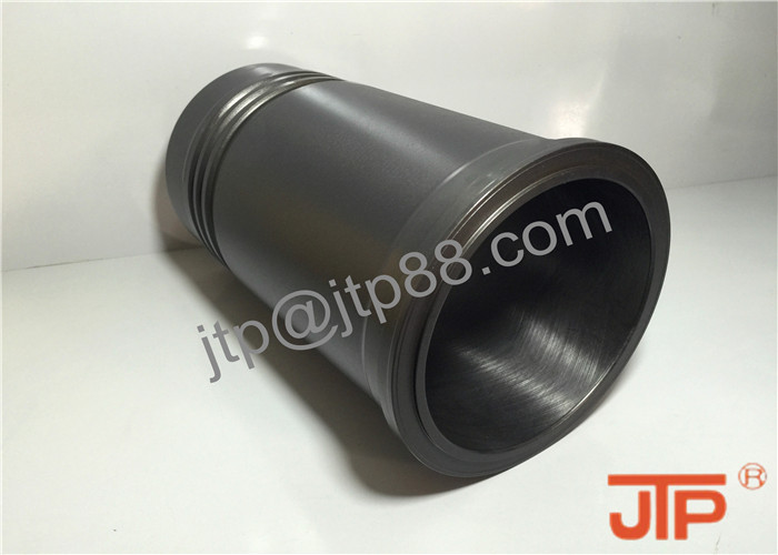 Black Dry Cylinder Liners For Komatsu Engine Parts 6150-21-2221