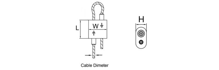 Make A Loop In Double Ended Grippers For 1/16" Wire Rope For Lighting And Gallery Displays