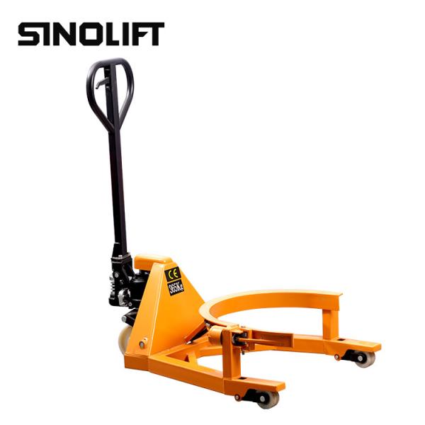 Buy cheap Sinolift HJ365 hand hydraulic 55 gallon oil drum pallet truck from wholesalers