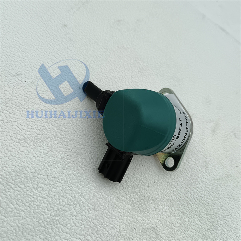 17208-60015 Cut-off Solenoid Valve 1720860015 for Excavator D905 D1005 V1505 Shutoff Solenoid Valve