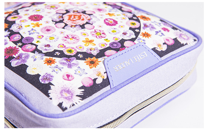 Simple Style Multifunction Polyester Cosmetic Bag
