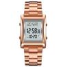 Buy cheap Qibla 1812 electronic waterproof stainless steel alloy business leisure Fashion Sports waterproof watch azan watch from wholesalers