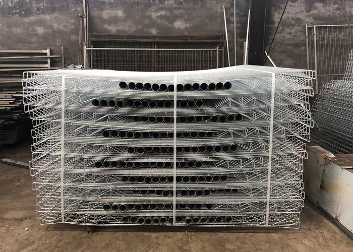 Colorful Roll Top Mesh Fence , Hot Dip Galvanized Roll Top Fencing CE Approved