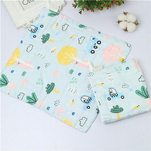 MW 012 Baby Muslin Face Washcloths 100 Cotton 6 Layer Super Soft Water