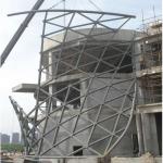 Beautiful Exterior Lightweight Metal Trusses for Building Construction