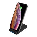 2 Coils Foldable Qi Wireless Charger Stand CE FCC ROHS Certified For Cellphone
