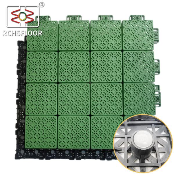 Buy cheap 414g Backyard Court Tiles Basketball Court Plastic Tiles Weatherproof from wholesalers