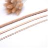 Buy cheap 4mm 5mm 6mm Braided Polyester Cord Flat Knitting Narrow Ribbon from wholesalers