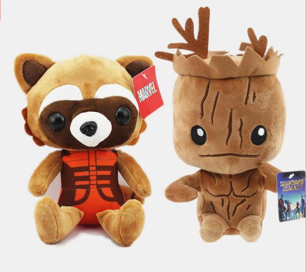 Buy cheap Guardians of the Galaxy Plush Groot Rocket Raccoon Toys Stuffed Doll Figure from wholesalers
