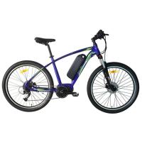 Buy cheap 10.4AH Electric Assist Mountain Bike Foreged Stem Mechanical Disc Brakes product